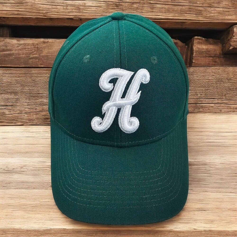 Huskies Script Embroidered Adult M Cap Trucker Baseball Hat NOS Vintage 90s